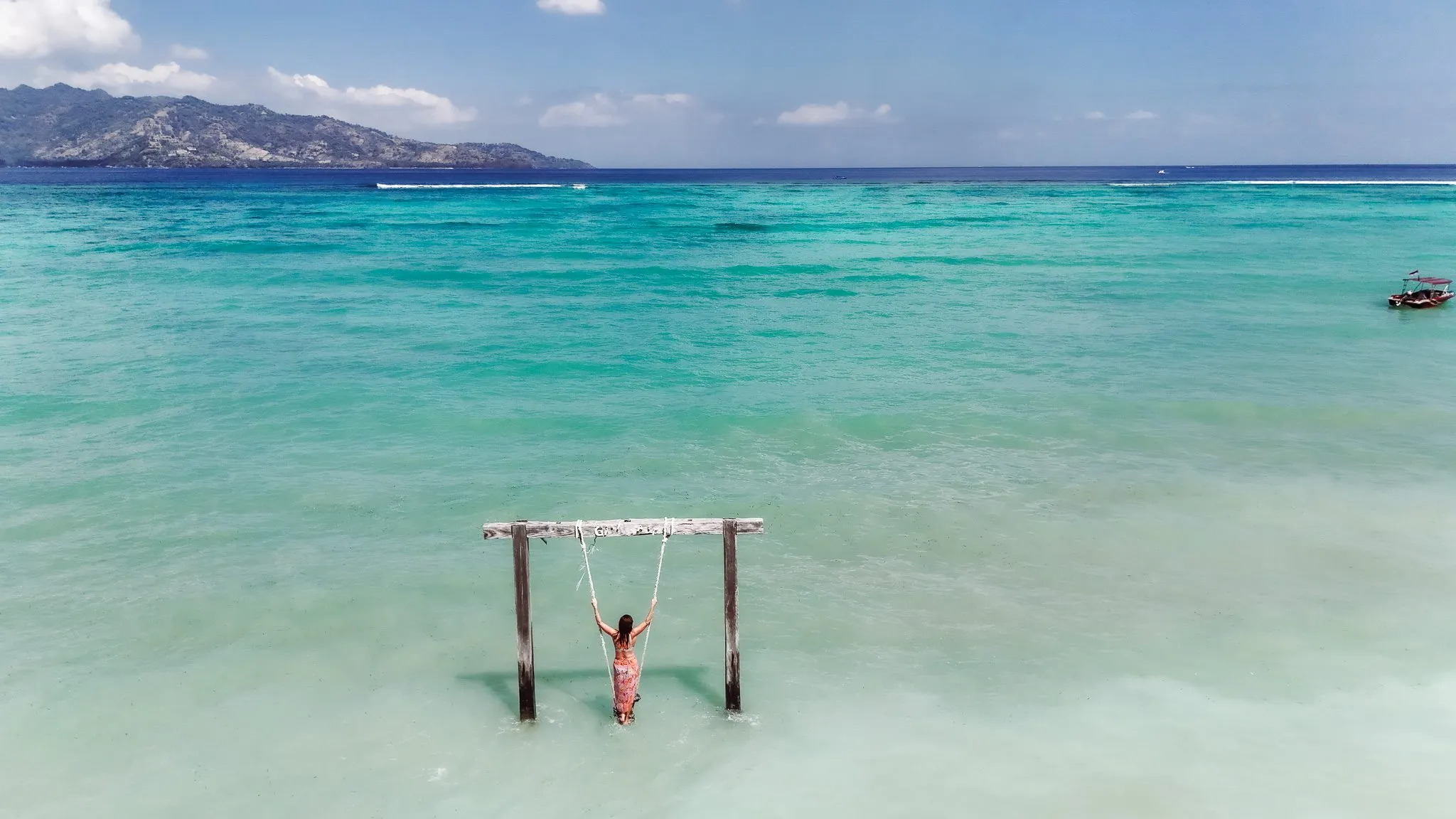 Fast boat routes from Serangan and Padang Bai to Gili Air