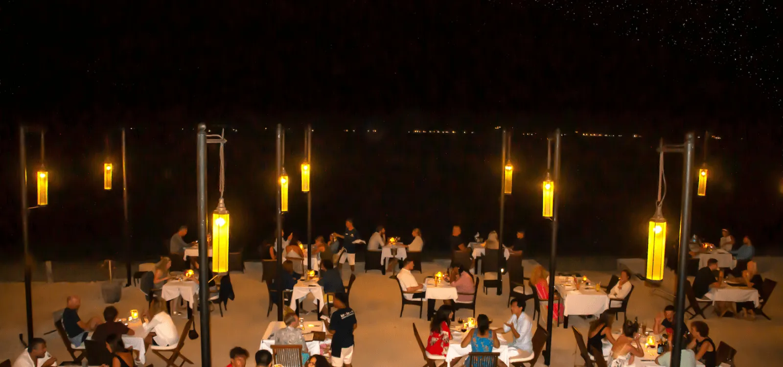 Beachfront dining and sunset bars on Gili Trawangan
